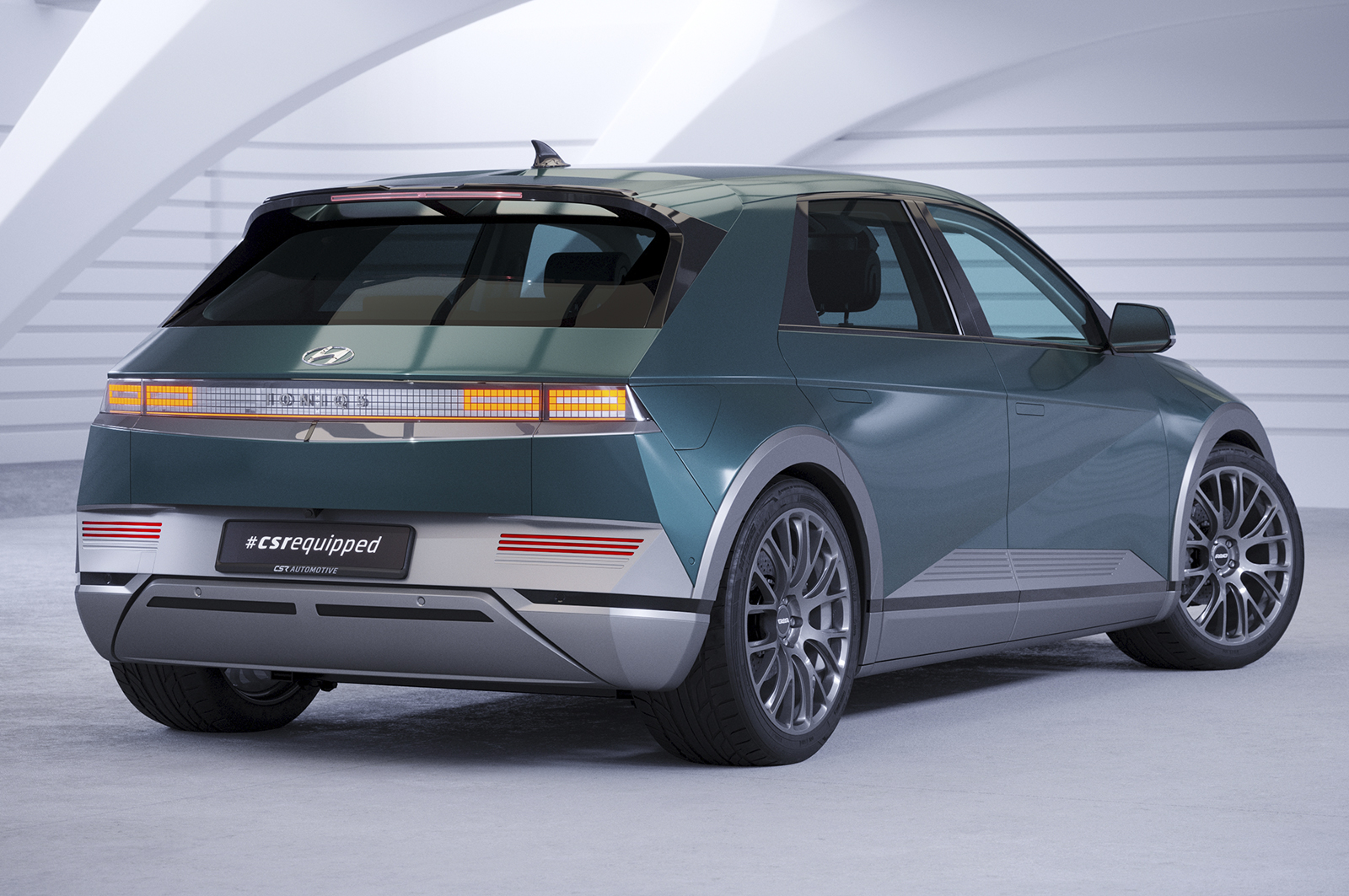 Spoiler Hyundai Ioniq 5 CSR Glans Zwart