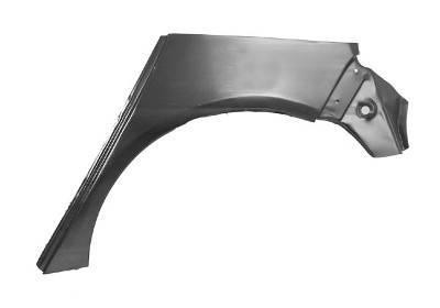 spatbordrand, 5 drs, links Skoda Fabia, 2000-2007