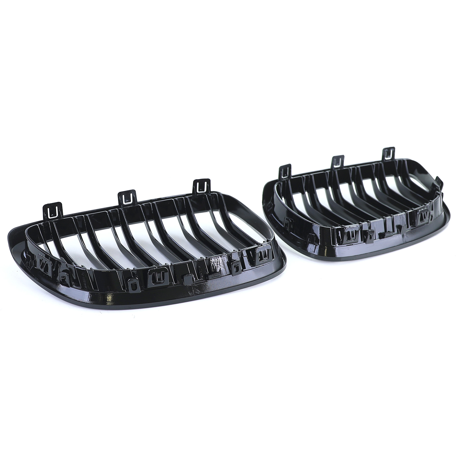 Grill Nieren BMW E92, E93 06-10 Glans Zwart