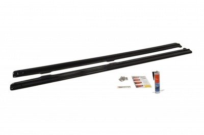 Zijskirts VW Golf 5 GTI Glans Zwart