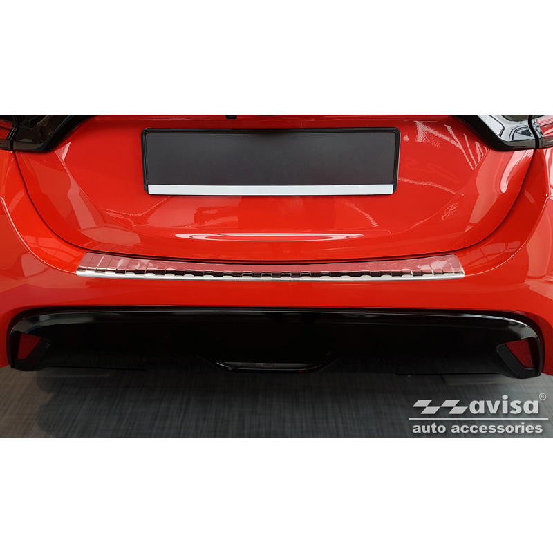 RVS Achterbumperprotector  Toyota Yaris IV HB 5-deurs (excl. GR) 2020-2024 & Facelift 2024- 'Ribs'