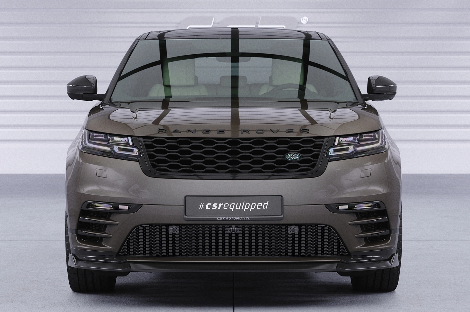 Voorspoiler Land Rover Range Rover Velar Glans Zwart (2020-)