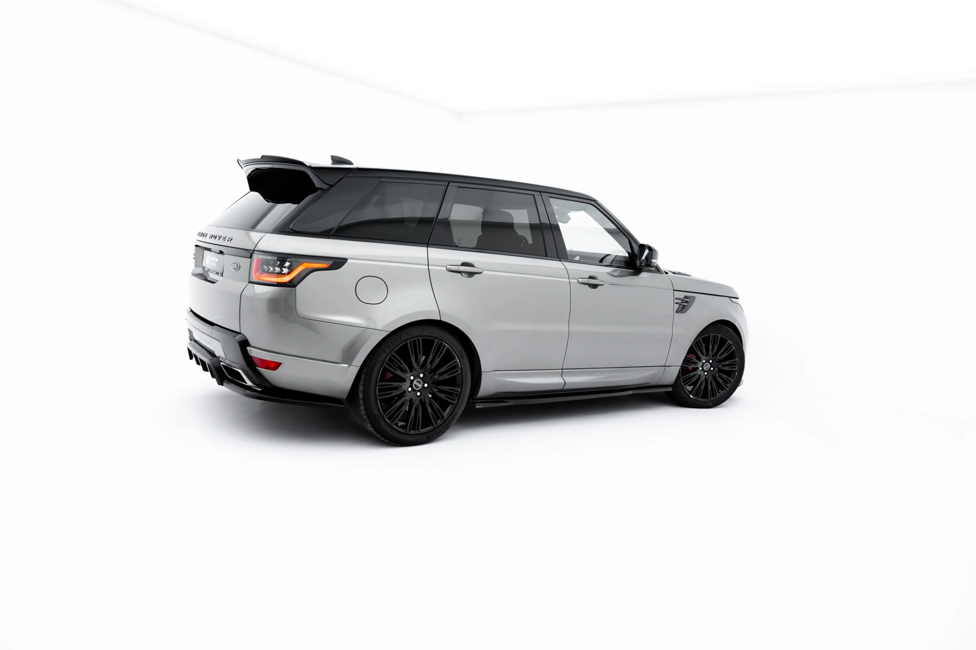 Zijskirts Land Rover Range Rover Sport MK2 Maxton Glanzend zwart