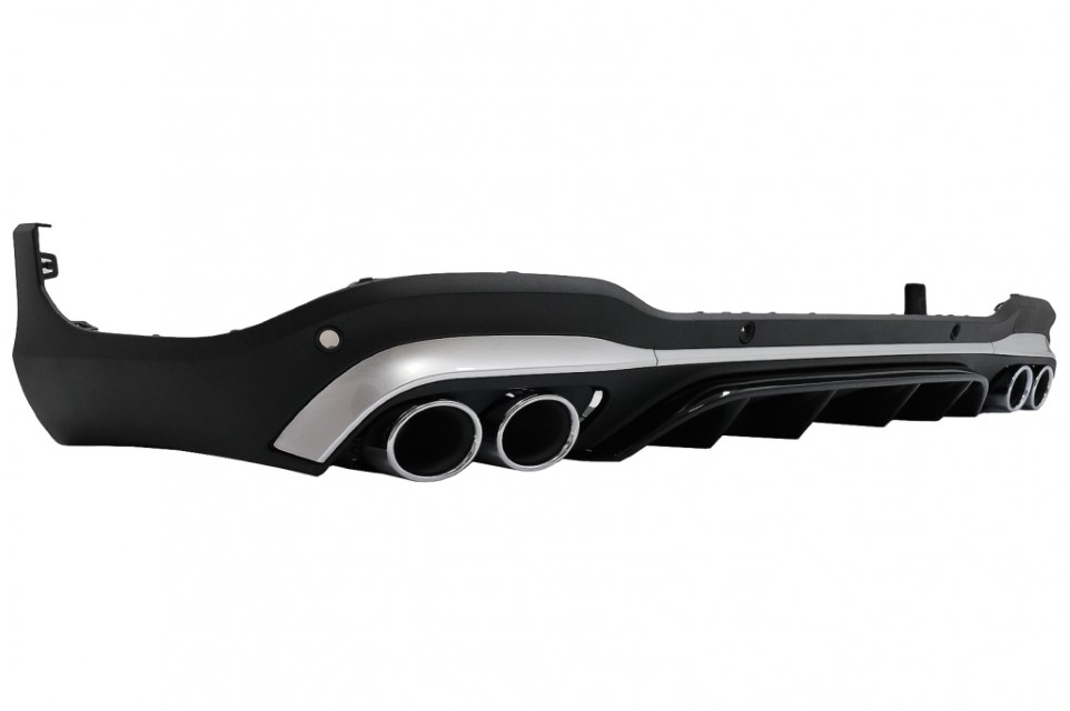 Diffusor Mercedes GLC X253 (2020-..) Facelift GLC43 incl. Uitlaat Stukken