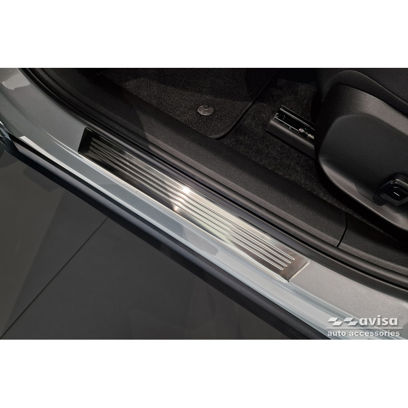 RVS Instaplijsten  Volvo EX30 2023- - 'Lines' - 4-delig