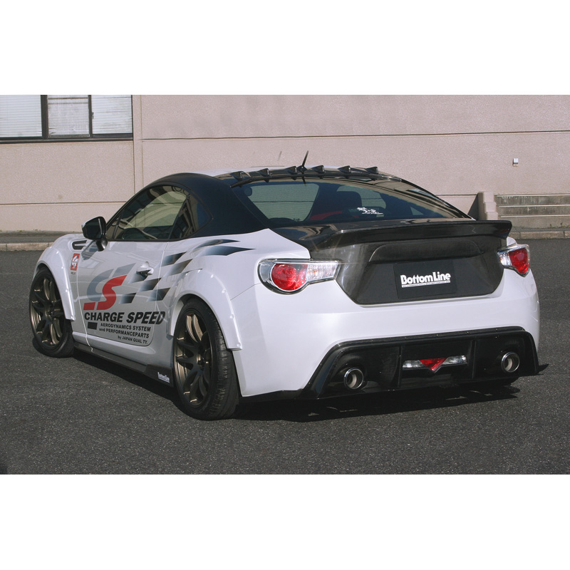Chargespeed Achterbumper Diffuser  Toyota GT / Subaru BRZ (FRP) Type 2