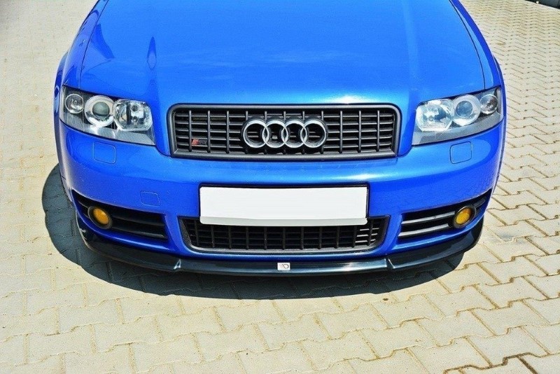 Voorspoiler Audi S4 B6 Glanzend Zwart