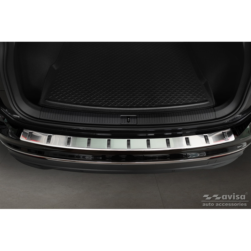 RVS Achterbumperprotector  Volkswagen Tiguan II 2016-2020 & Facelift 2020-2024 'STRONG EDITION'