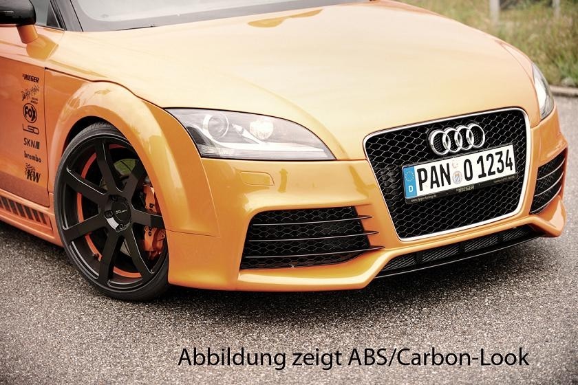 Rieger voorbumper spoiler voor voorbumper gecentreerd ABS kunsts