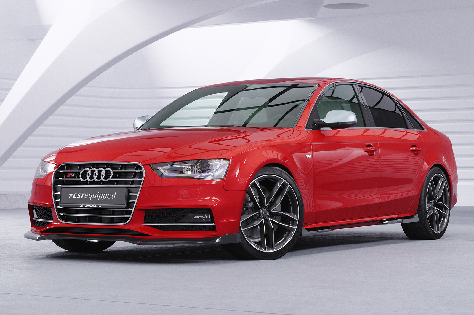 Voorspoiler Audi A4 / S4 B8 (Type 8K)