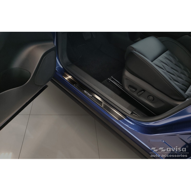 Zwart RVS Instaplijsten  Nissan X-Trail IV 2021- - 'Performance Special Edition' - 4-delig