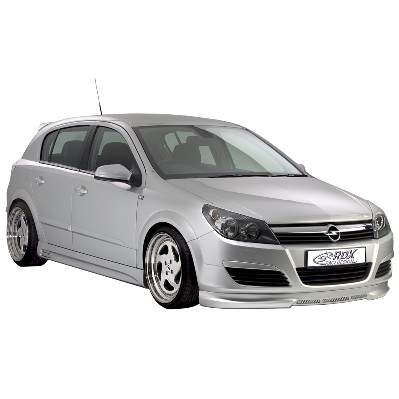 Sideskirts  Opel Astra H 5 deurs/Wagon 'GT-Race' (ABS)