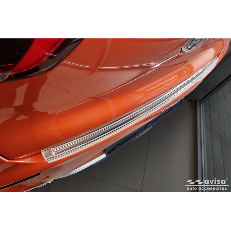 RVS Achterbumperprotector  MG ZS FL 2019-2024 'British Flag'