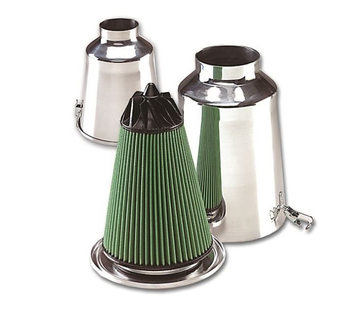 GREEN Twister filter 65mm flens Alu
