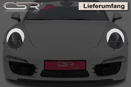 Koplampspoilers Porsche 911/991