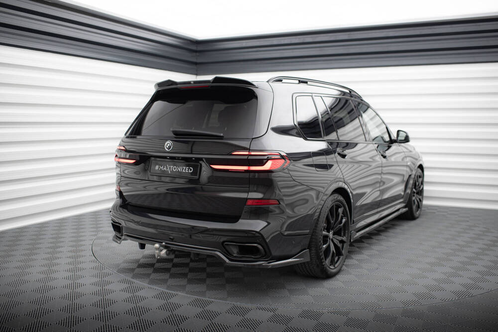 Diffuser BMW X7 M-Pack G07 FL Maxton Glans Zwart