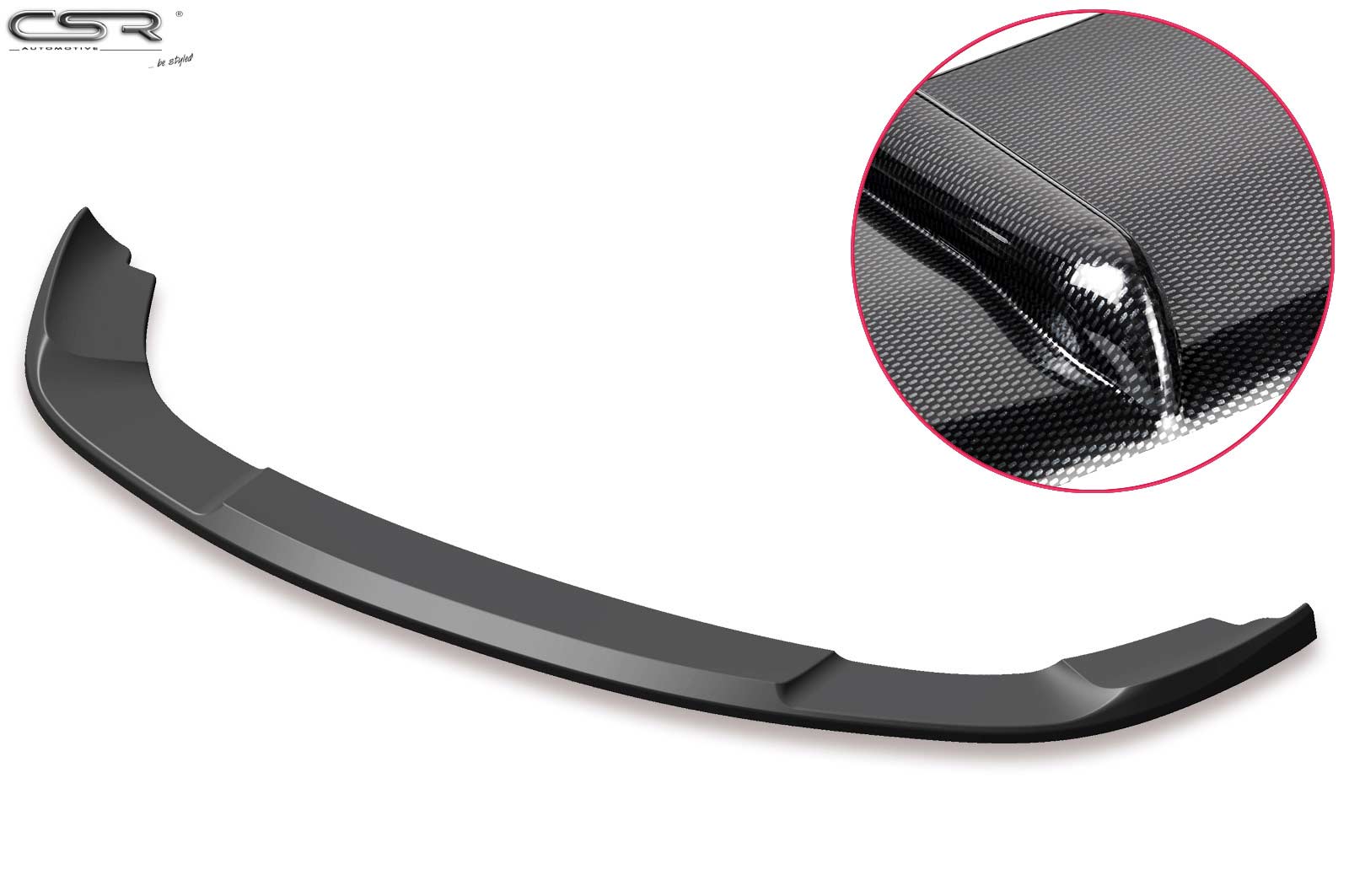 Voorspoiler VW Touran I (type 1T) Carbon Look