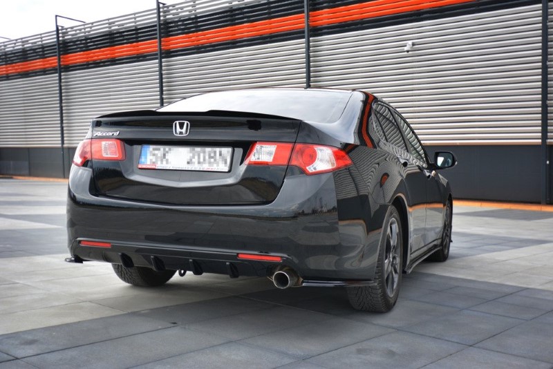 Achter Aanzet Honda Accord MK.8 (Cu-Series) Preface Sedan Glanzend Zwart