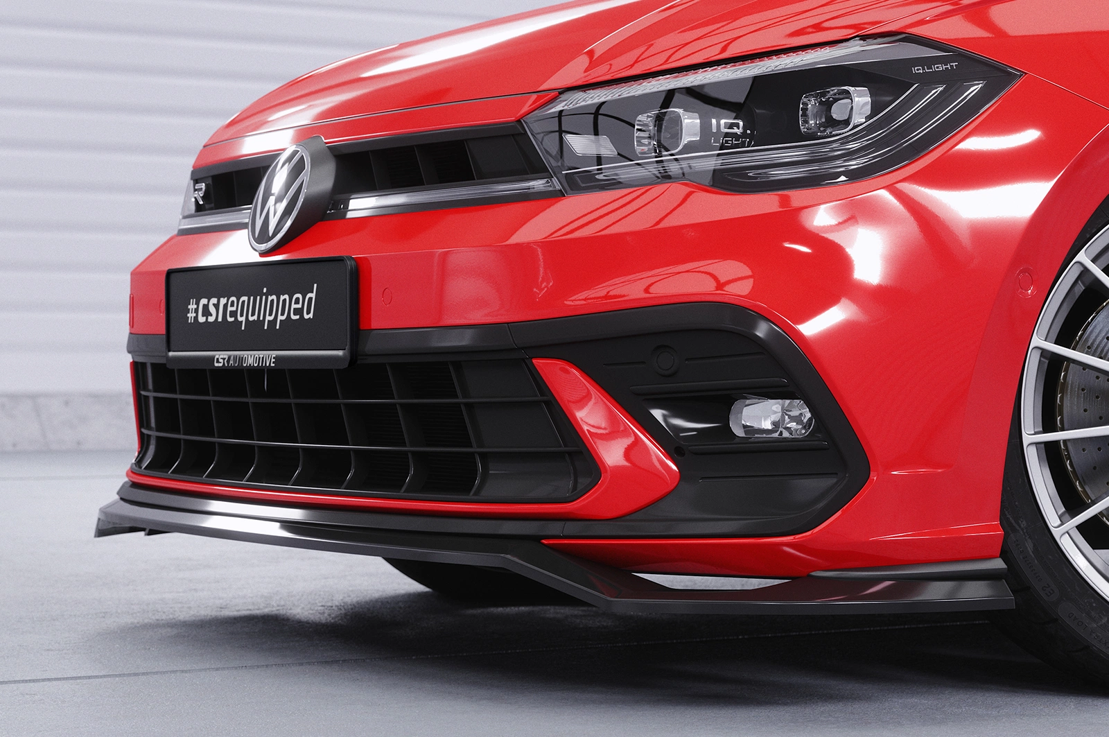 VW Polo 6 2G (Typ AW) GTI / R-Line glans zwart