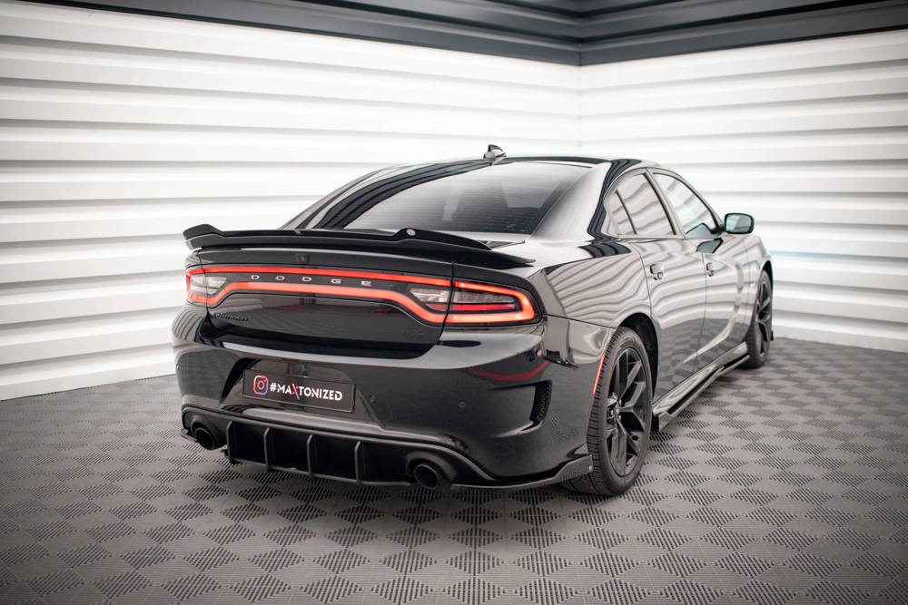 Zijdiffusers Dodge Charger SRT MK7 FL Maxton Glans Zwart