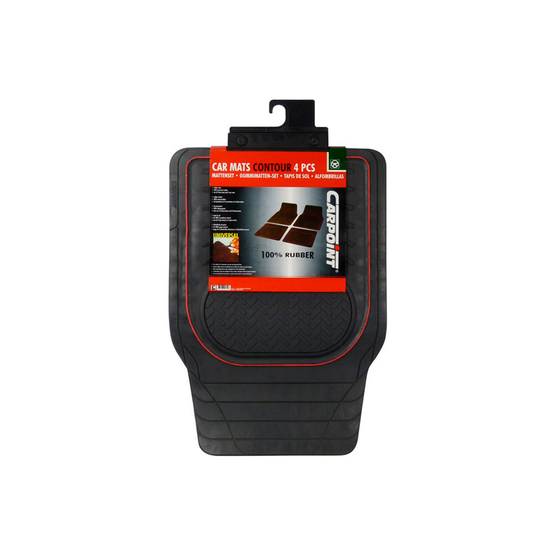 Carpoint Automattenset Universeel Contour - Rubber