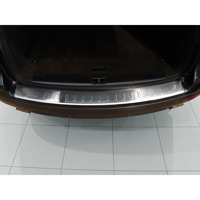 RVS Achterbumperprotector  Volkswagen Touareg 2007-2010 'Ribs'