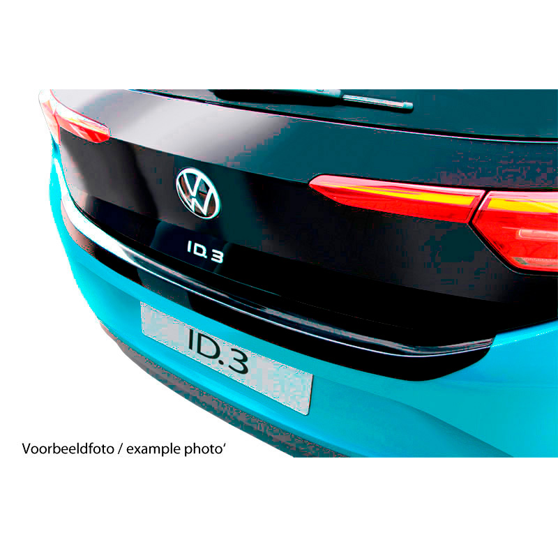 ABS Achterbumper beschermlijst  Volkswagen T-Cross Facelift 2024- Glanzend zwart