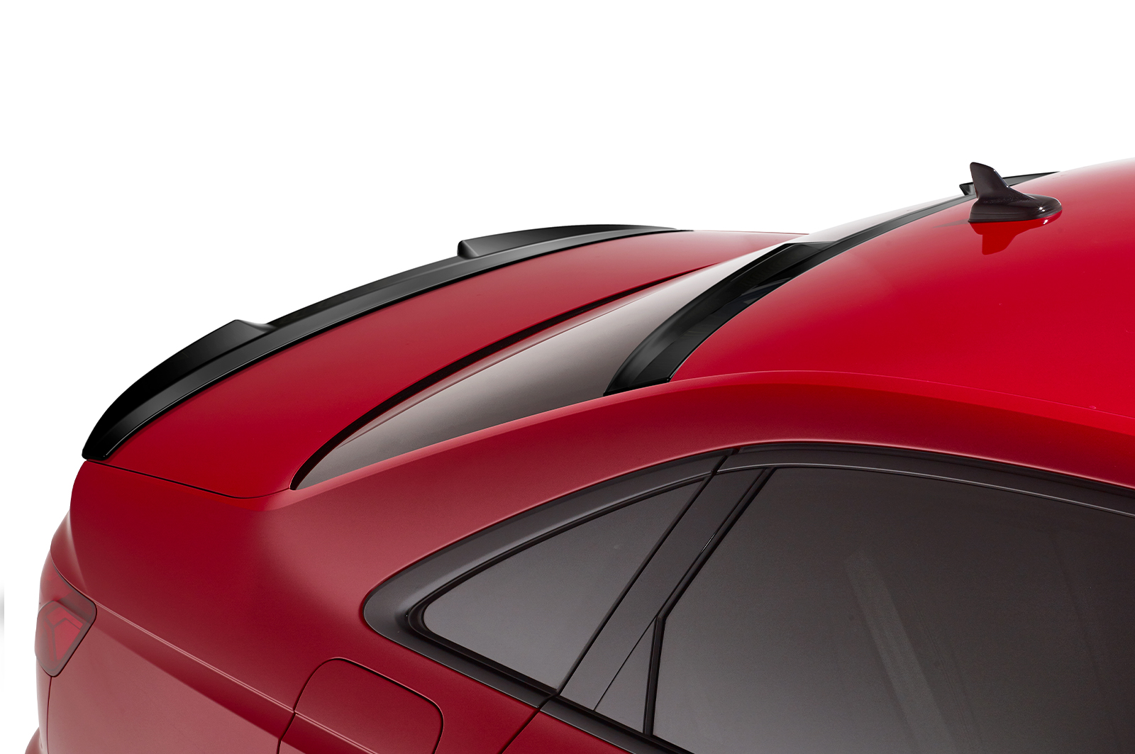 Spoiler Audi A4 B9 (Typ 8W) Limousine CSR glans Zwart