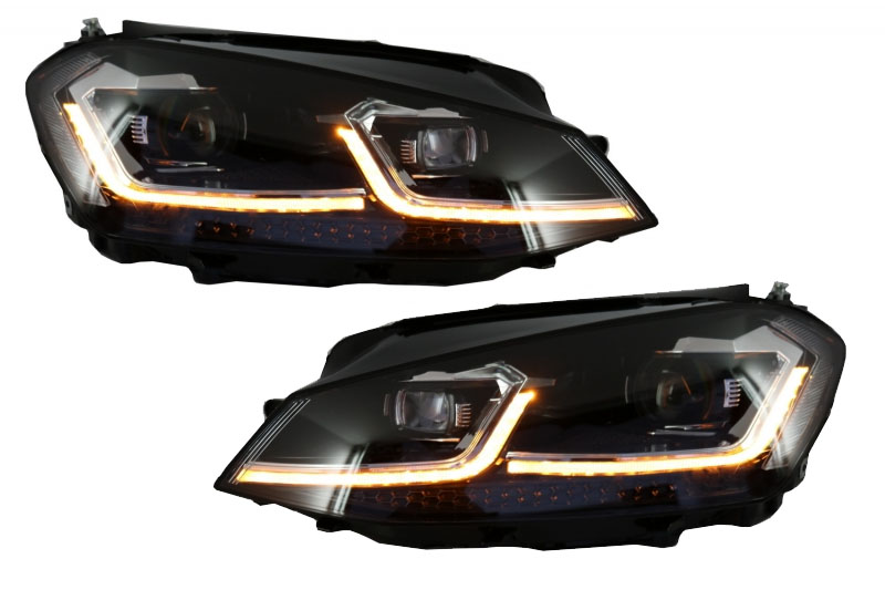 Koplampen VW Golf VII FULL LED dagrijverlichting 7.5 Facelift Look
