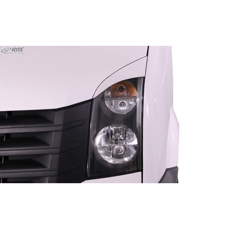 Koplampspoilers  Volkswagen Crafter 2006-2017 (ABS)