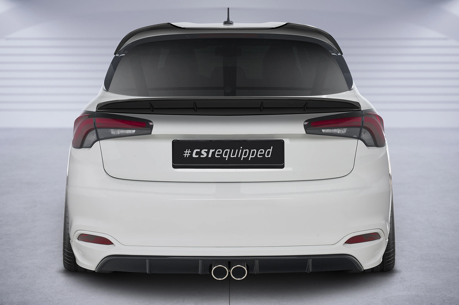 Achterspoiler Fiat Tipo (Typ 356) Glans Zwart – CSR Design (2015-)