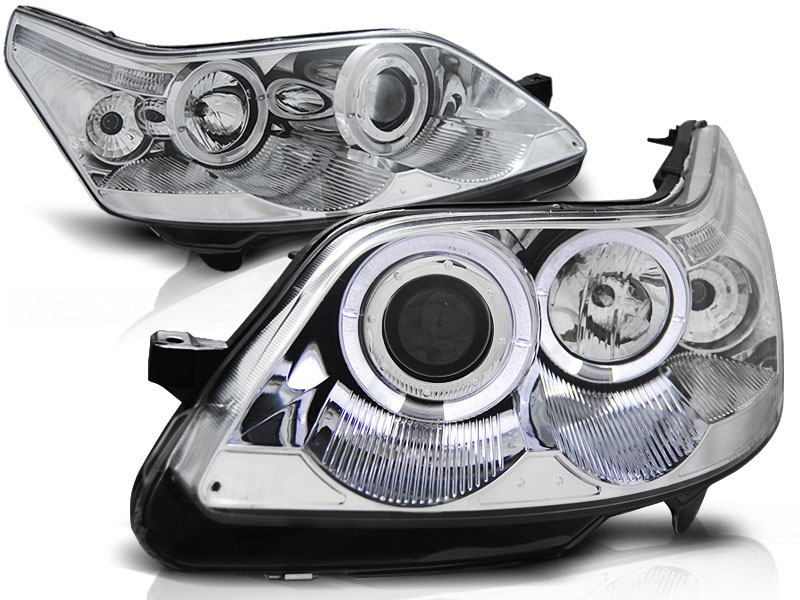 Koplampen Citroen C4 04-09 Angel Eyes