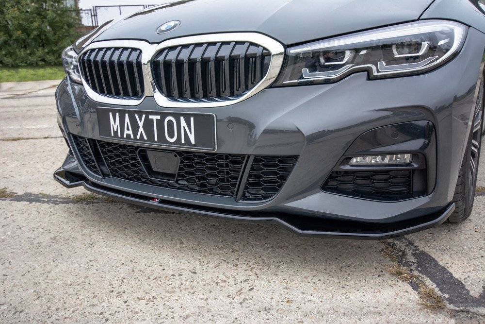 Voorspoiler BMW 3 Serie G20 M-Pakket V2 Gloss Black