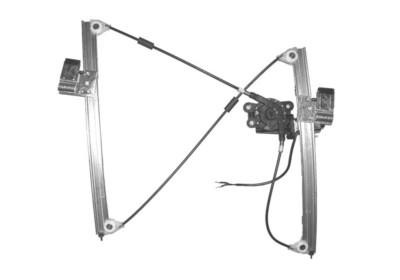 raammechanisme, 4/5 drs, incl motor, voor, links VW Polo, 1994-1