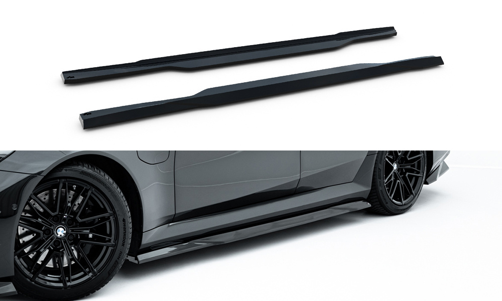 Zijskirts BMW M5 Sedan / touring G90 Maxton