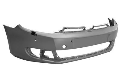 voorbumper, in primer, Park Control, 4 gaten, koplampwasser VW G