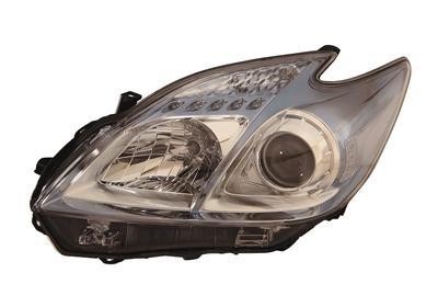 koplamp, H11+HB3, links Toyota Prius, 2009-2011