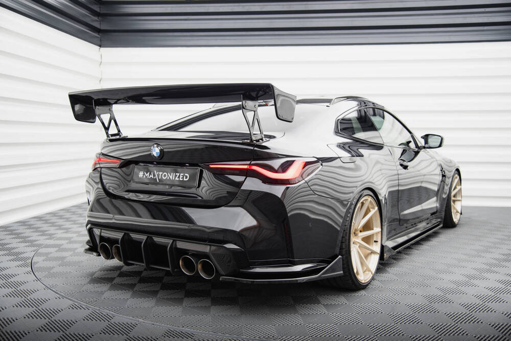 Zijdiffuser V.4 BMW M4 G82 Maxton Glans Zwart