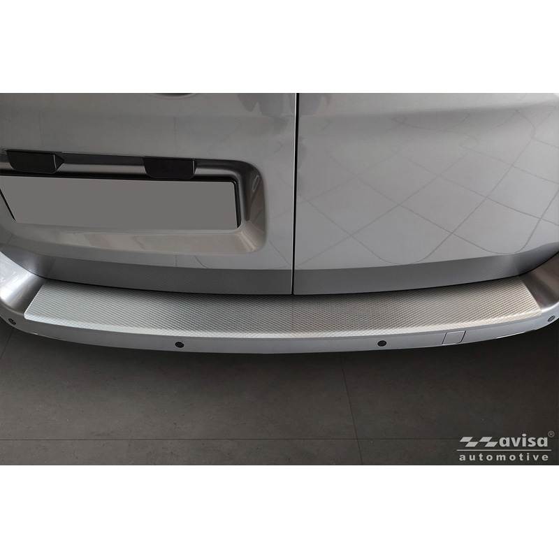 Avisa RVS Achterbumperprotector  Citroën Jumpy & Spacetourer / Peugeot Expert & Traveller / Toyota Proace 2016- / Opel Vivaro / Zafira Life 2019- (L1) '5WL'