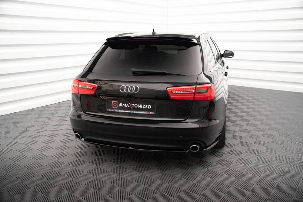 Diffuser Audi A6 Avant C7 Maxton Glans Zwart