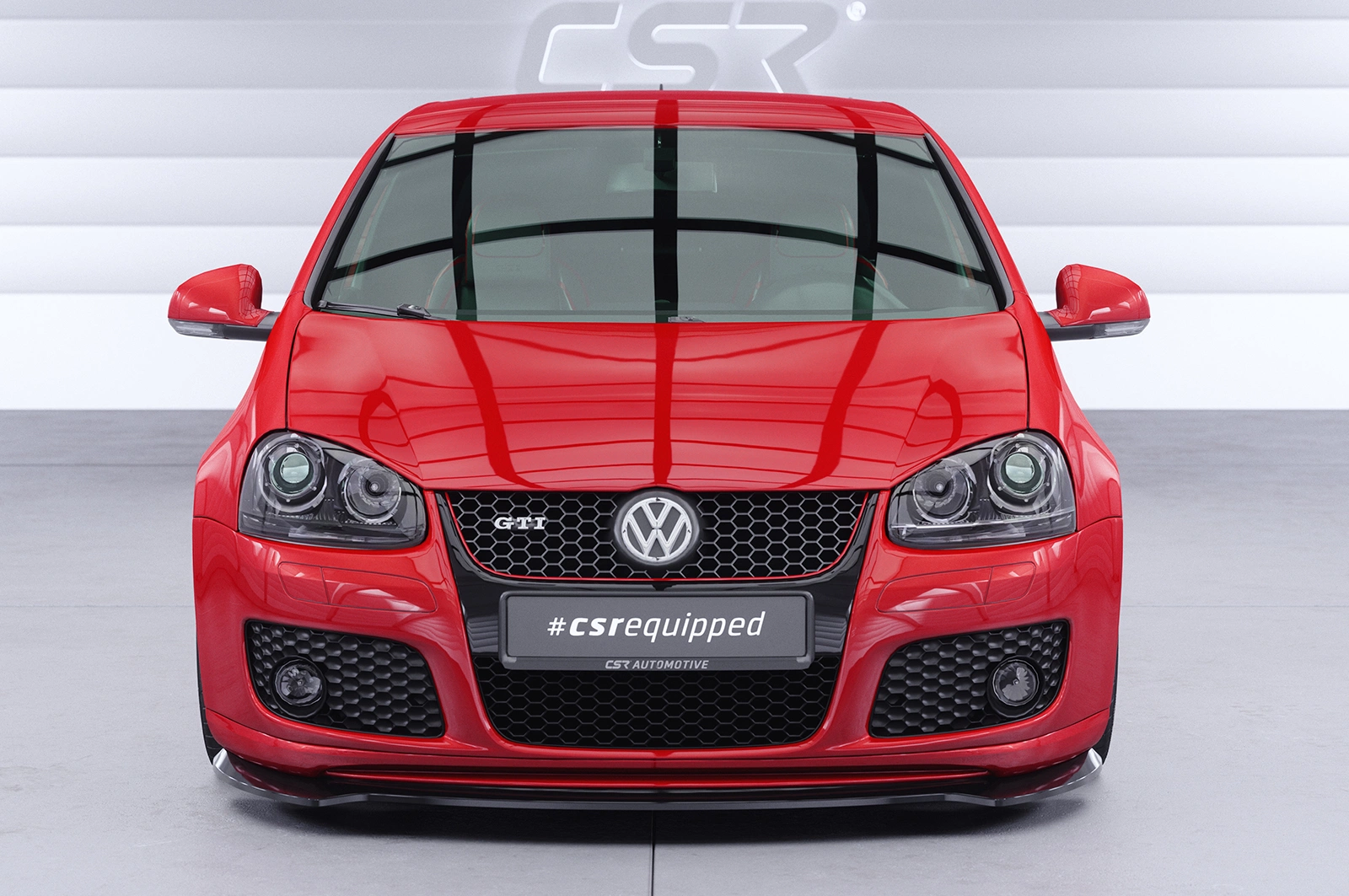 Voorspoiler VW Golf 5 (Typ 1K) GTI Edition 30/Pirelli glans zwart