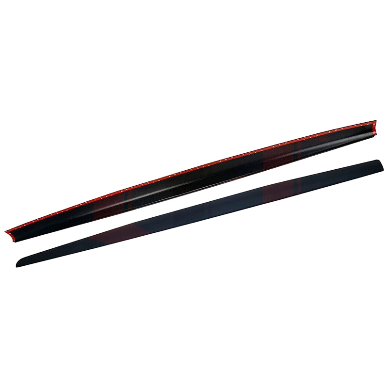 Achterklepafdeklijst  Mitsubishi L200 Triton 4 2007-2014 - Matzwart