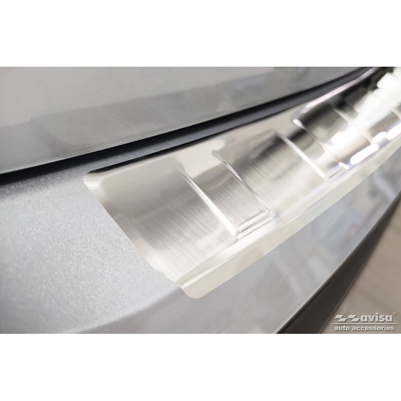 RVS Achterbumperprotector  Skoda Enyaq iV 2020- excl. Coupe 'Ribs'
