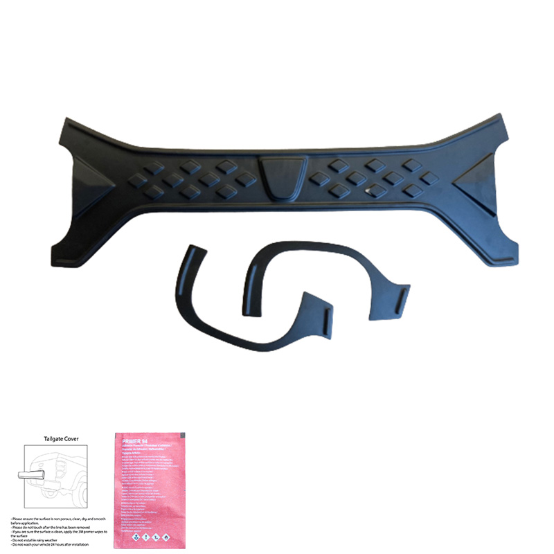 Achterklep- en achterlichtcovers  Dacia Duster II 2018-2024 - Matzwart