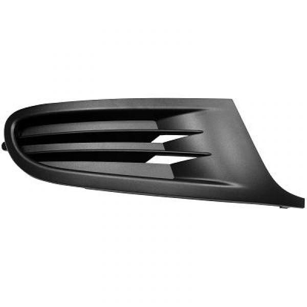 Bumper Grill links VW GOLF VI 08->> ZONDER GATEN voor NEBELL.