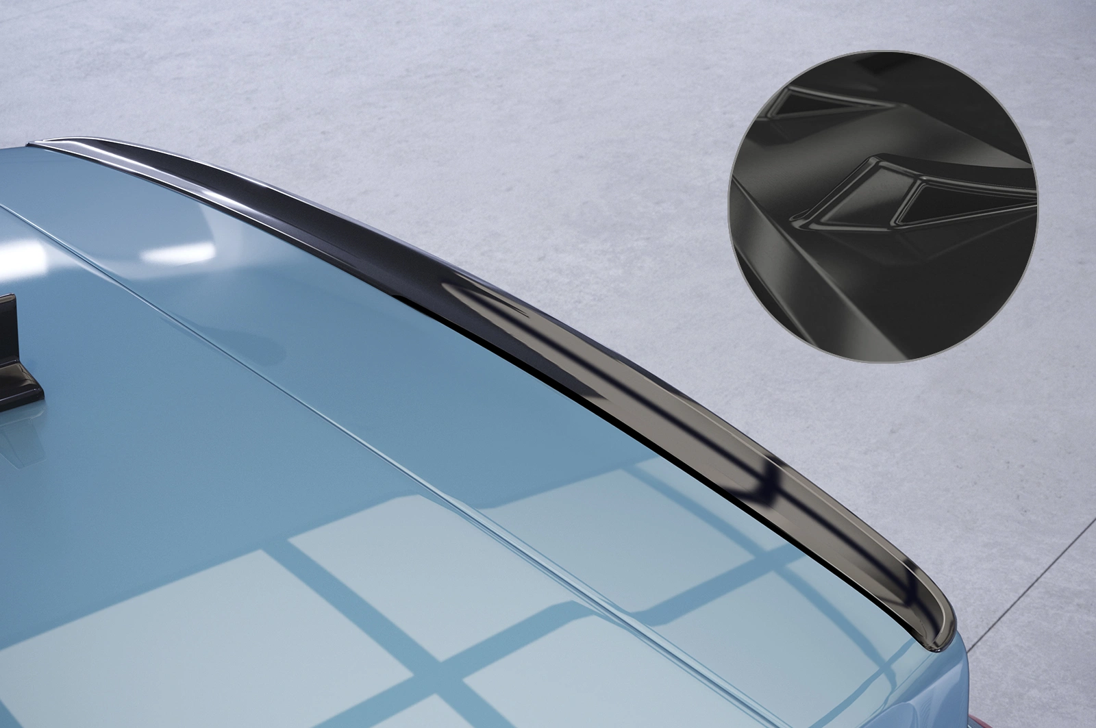 Achterspoiler VW Golf 7 (Typ AU) glans zwart – CSR Automotive