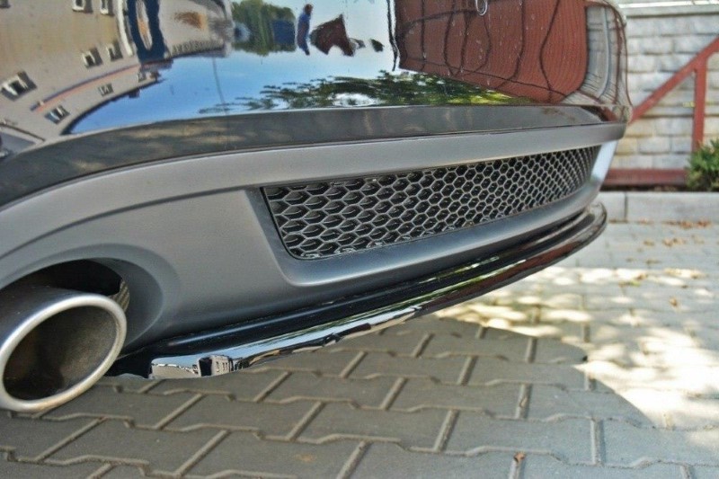 Centrale Achterspoiler Audi A5 S-Line 8T Coupe / Sportback (Zonder verticale bar) Glanzend Zwart