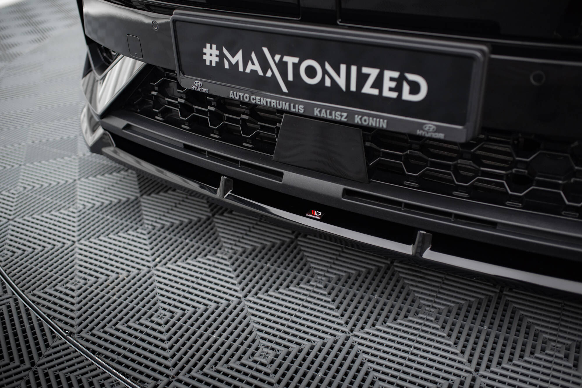 Bodykit Hyundai Kona N-Line MK2 Maxton Glanzend zwart