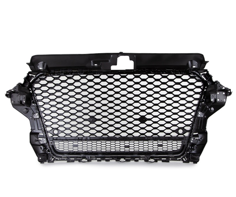 Grill Audi A3 8V RS3 look 2012-2016 Zilver