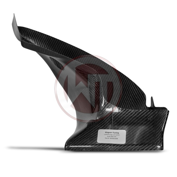 Intercooler Audi RS6 [C5] incl. US model [2002-] Wagner Competition Gen.2 kit met carbon luchtleider